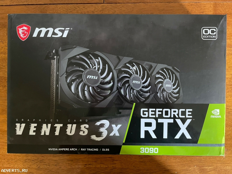 MSI GeForce RTX 3090 Ventus 3X 24G OC GDDR6X GPU