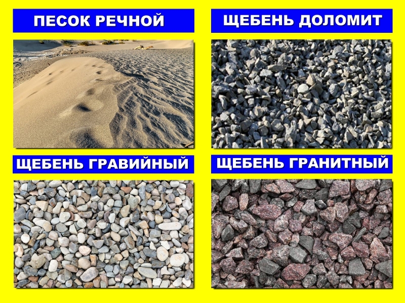 Доставка горбыля, колотых берёзовых дров и сыпучих материалов.