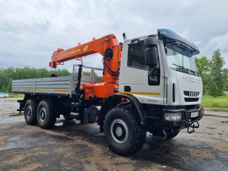 Услуги КМУ вездеход 6x6 стрела 19 м, 7. 2 тн, борт 6. 2м, 10тн.