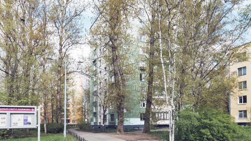 Однокомнатная квартира 22 кв. м на улице Подводника Кузьмина