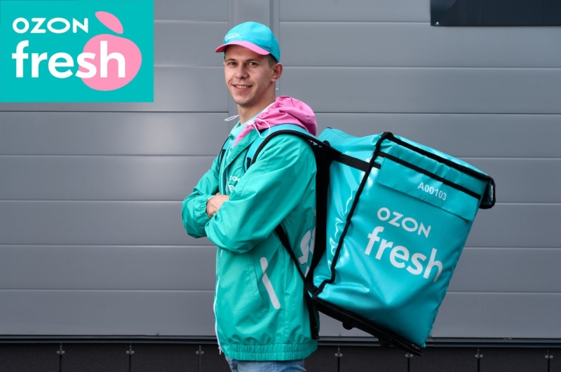 Ozon fresh в поисках курьеров