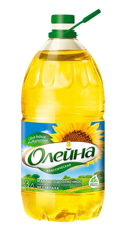 Подсолнечное масло ТМ ОЛЕЙНА оптом от производителя