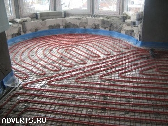 Тёплый пол. Кабель на катушке (под плитку и в стяжку).