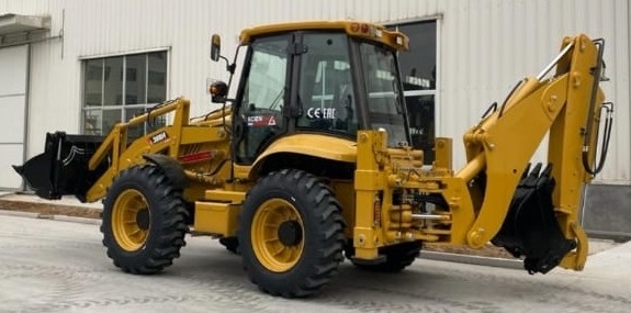 Экскаватор-погрузчик SHANMON 388H рестайлинг грузоподъемность 2500 кг 2, 5 т передний челюстной ковш 1, 2 м³ куба экскаваторный ковш 0, 3 м³ куба