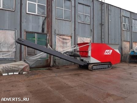 Аренда универсального измельчителя для древесины, ТБО, бетона