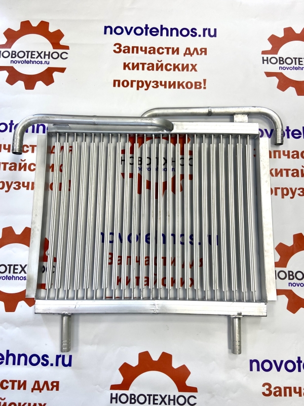 Радиатор масляный ZL30 4 выхода для китайских фронтальных погрузчиков марок: Аmur DK630, Fukai ZL 930, SZM 930, HZM 930, Bull SL300, CTK S930, Yigong