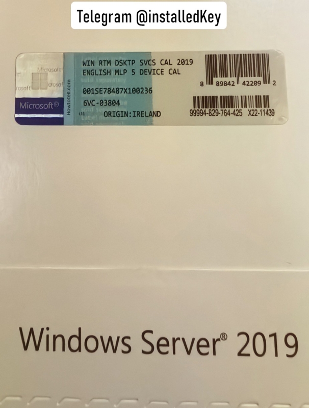 Windоws Rеmоtе Dеsktоp Sеrviсеs САL 2019 English МLP