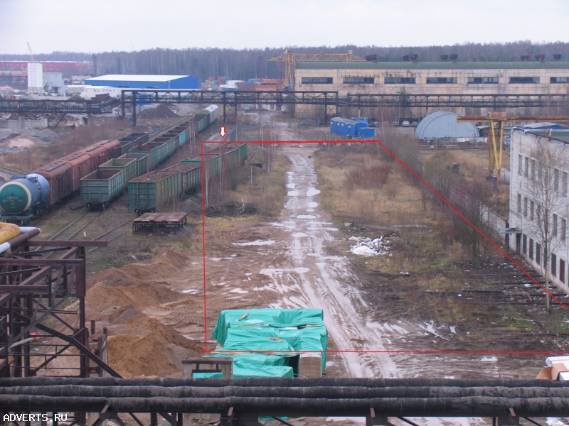 Аренда участка 5400 кв. м. промышленного назначения.