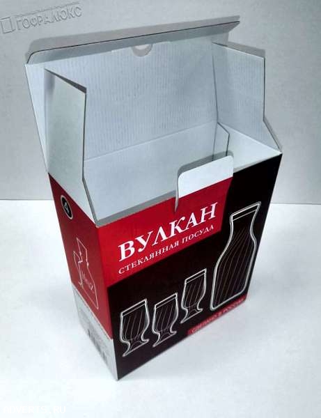 Самосборные коробки из гофрокартона