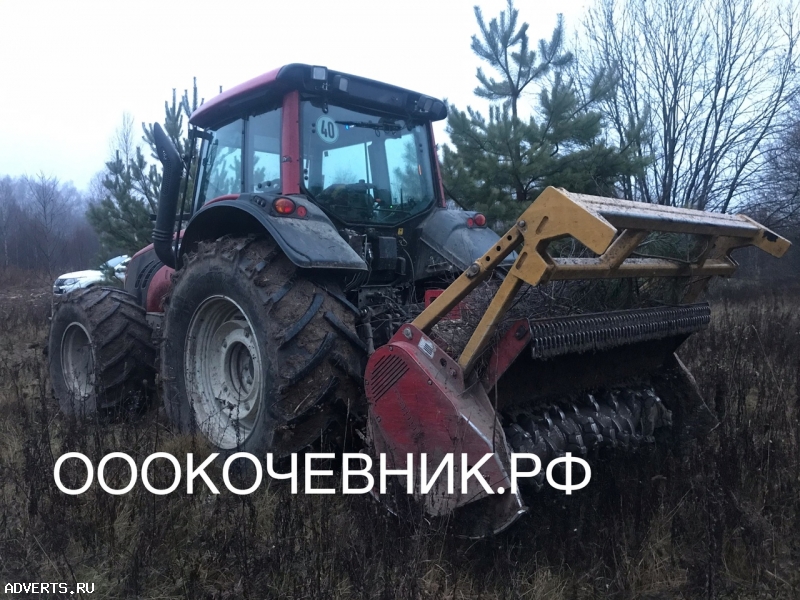 Услуги/Аренда Мульчера. Комплексная расчистка с/х полей. Валка леса. Мульчер бульдозер ООО «Кочевник
