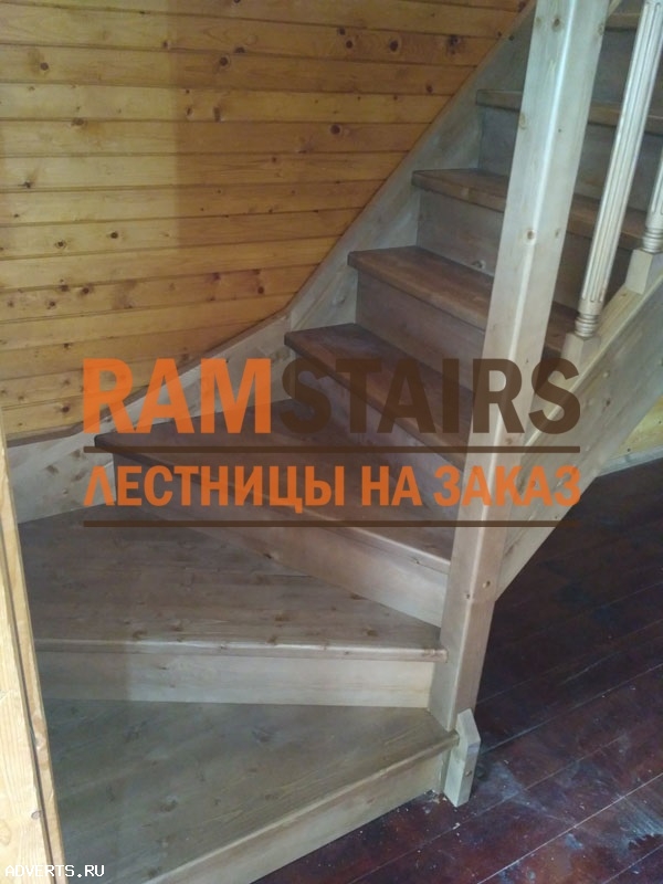 Лестницы из дерева на заказ