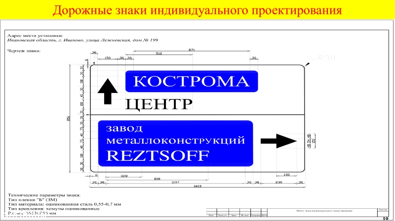 Разработка проектов организации дорожного движения