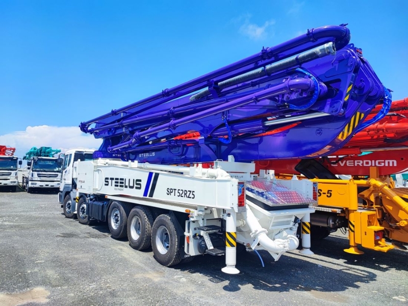 Автобетононасос STEELUS SPT52RZ5 шасси DAEWOO NOVUS CT9C8