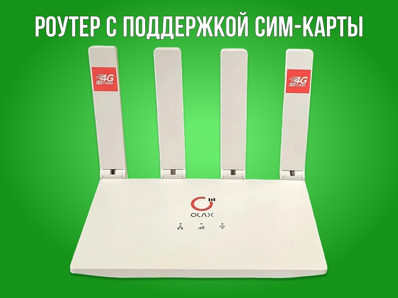 Wi-Fi роутер с поддержкой сим -карты