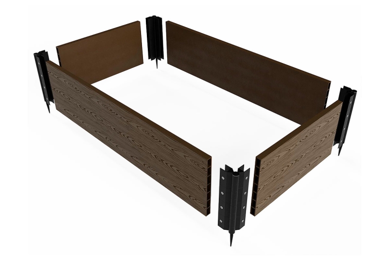 Шарнир для клумбы Holzhof 30*300мм, пластик