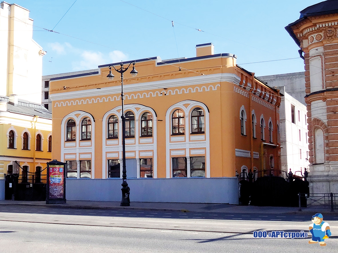 Реставрация фасадов зданий в Спб