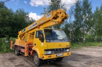 Услуги, аренда автовышки 14 м - 45 м