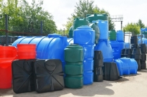 Пластиковые емкости для воды разного объема от прямого производителя