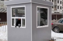 Пост охраны размер 2х2 м, новый, цена эконом, утепленный