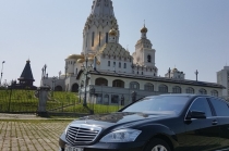 Прокат авто с водителем в Беларуси. Mercedes W221 S500 Long