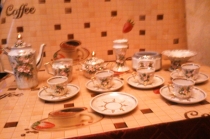 Кофейный сервиз кисловодский фарфор