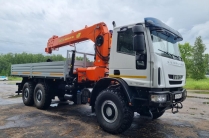 Услуги КМУ вездеход 6x6 стрела 19 м, 7. 2 тн, борт 6. 2м, 10тн.