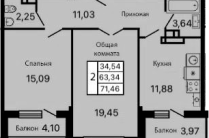 Квартиры в новом доме.