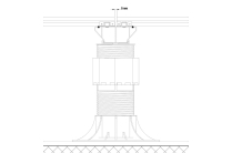 Лага Алюминий HILST JOIST стыковочная PRO MAX 100*40*4000мм
