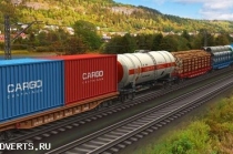 Доставить грузы по железнодорожной перевозке из Китая в Москву