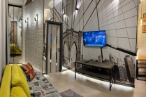 Апартаменты с теплым бассейном в центре Сириуса