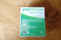 Тест полоски one touch select plus 50