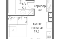 Новые квартиры, в окружении заповедников и парков.