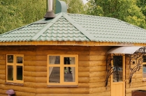 Охотничий домик, для проведения мероприятий.