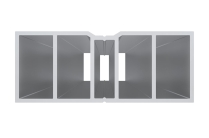 Лага Алюминий HILST JOIST SLIM 50*20*4000мм