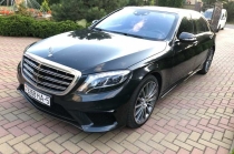 Аренда авто с водителем в Беларуси. Mercedes W222 Long S500