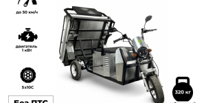 Грузовой трицикл Draxter ТЭГ 500 1кВт оцинкованный