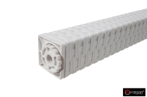 Стол B: rattan Houston 1500*900мм, коричневый, белый