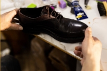 Восстановление обуви из кожи