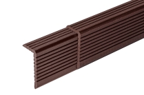Уголок ДПК для доски Darvolex, Ecodeck, Deckron, 35*70*4000мм