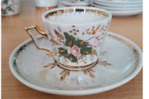 Кофейный сервиз кисловодский фарфор