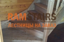 Лестницы из дерева на заказ