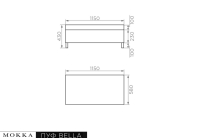 MOKKA BELLA пуф большой
