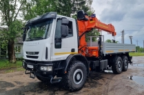 Услуги КМУ вездеход 6x6 стрела 19 м, 7. 2 тн, борт 6. 2м, 10тн.