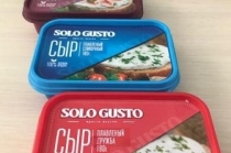 Сыр плавленый ТМ « Solo Gusto»