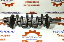 Коленвал YT4B2Z-24 для китайских фронтальных погрузчиков ZL30 с двигателем YT4B2Z-24 марок: Сибиряк 3000, Boulder WL33, HZM 930, SZM 930, NEO S/L300