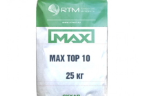 Мax Top 10. Сухая смесь для устройства тонкослойного высокопрочного бетонного покрытия