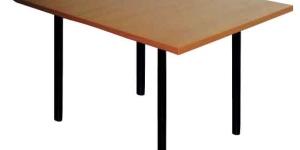 Обеденные столы на металлокаркасе эконом класса для столовых