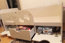 Продам детскую кроватку 160х80