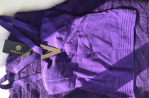 Топ майка новый versace италия 42 44 46 s m размер фиолетовый сиреневый цвет ткань полиамид мягкая т