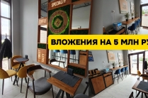 Готовое кафе в ЖК — вложено 5 млн, продаём дешевле!